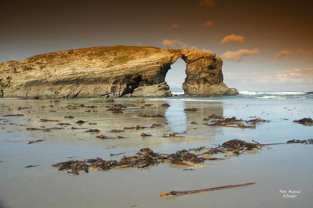 Hotel Santa Cruz Ribadeo Esterno foto